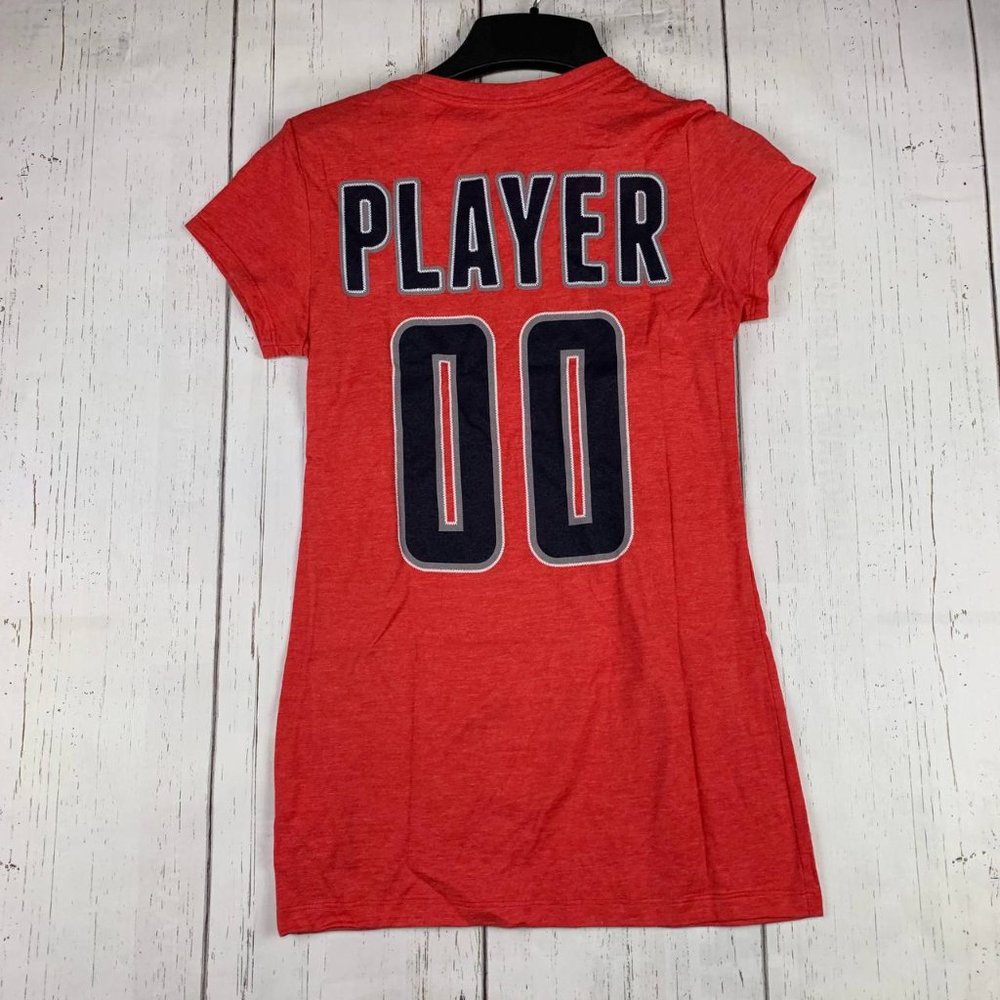 Player 00‎ Washington Wizards NBA Adidas Small Red Tshirt New Women